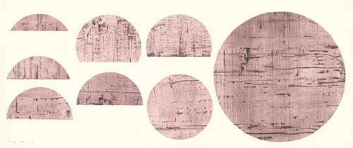 Scrap Metal Drypoint #3 by Michael Heizer, print, 1978