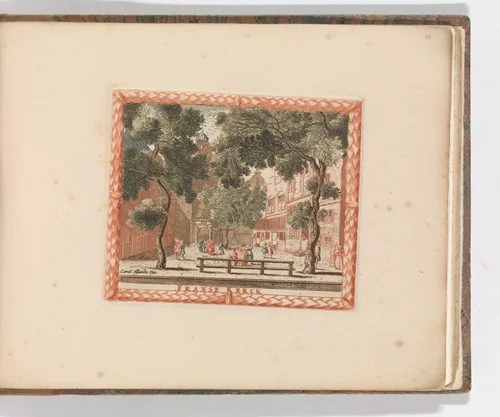 'Franse Kerck', in: Tooneel Der Voornaamste Nederlands Huizen, En Lust Hoven, Naar T Leven Afgebeeld by Carel Allard, book, 1660-1693