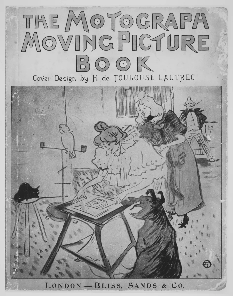 The Motograph Moving Picture Book by Henri de Toulouse-Lautrec, book, 1898