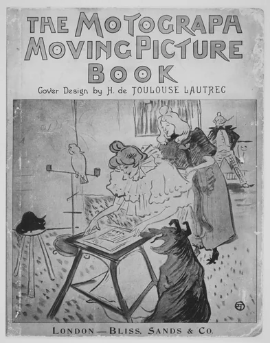 The Motograph Moving Picture Book by Henri de Toulouse-Lautrec, book, 1898