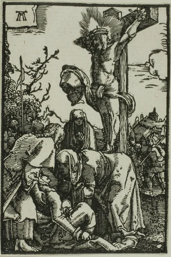 The Crucifixion, from The Fall and Redemption of Man by Albrecht Altdorfer, print, 1510-1518