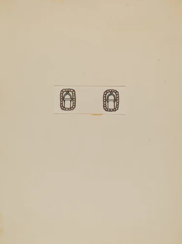 Woman's Buckles by Charles Criswell, index of american design, 1936