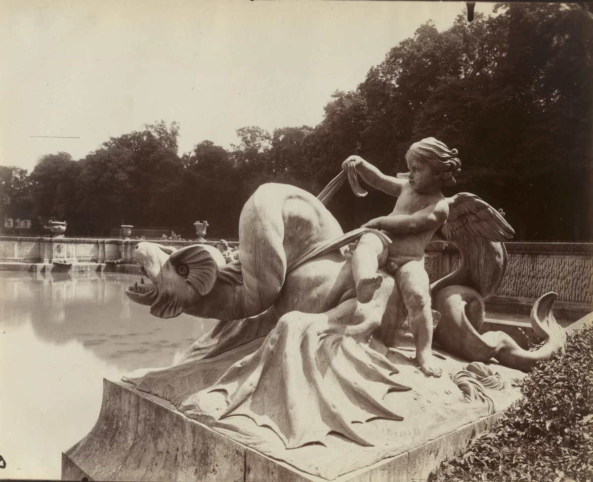Versailles by Eugène Atget, photograph, 1901