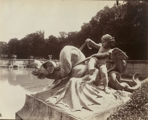 Versailles by Eugène Atget, photograph, 1901