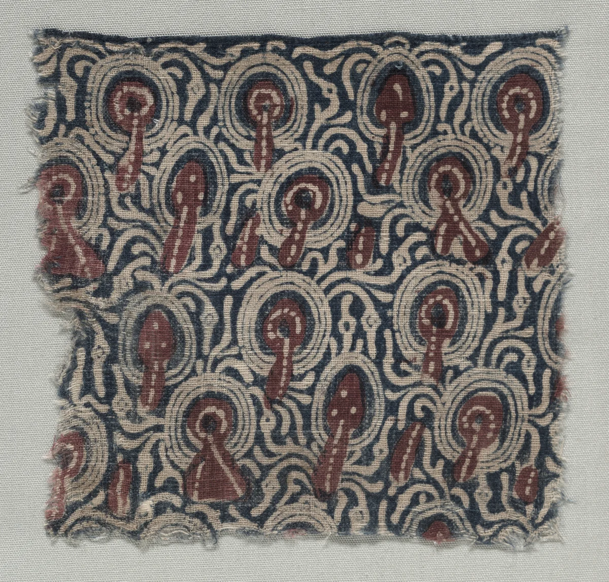 Fragment by Unknown, textile, 1400-1499
