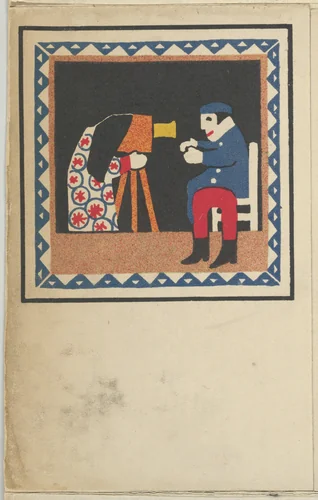 Kasperltheater by Hans Kalmsteiner, print, 1907