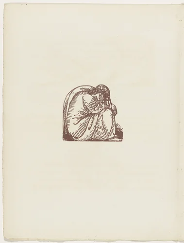 Vignette (folio 50 verso) from Les Amours (The Loves) by Émile Bernard, illustrated book, 1915