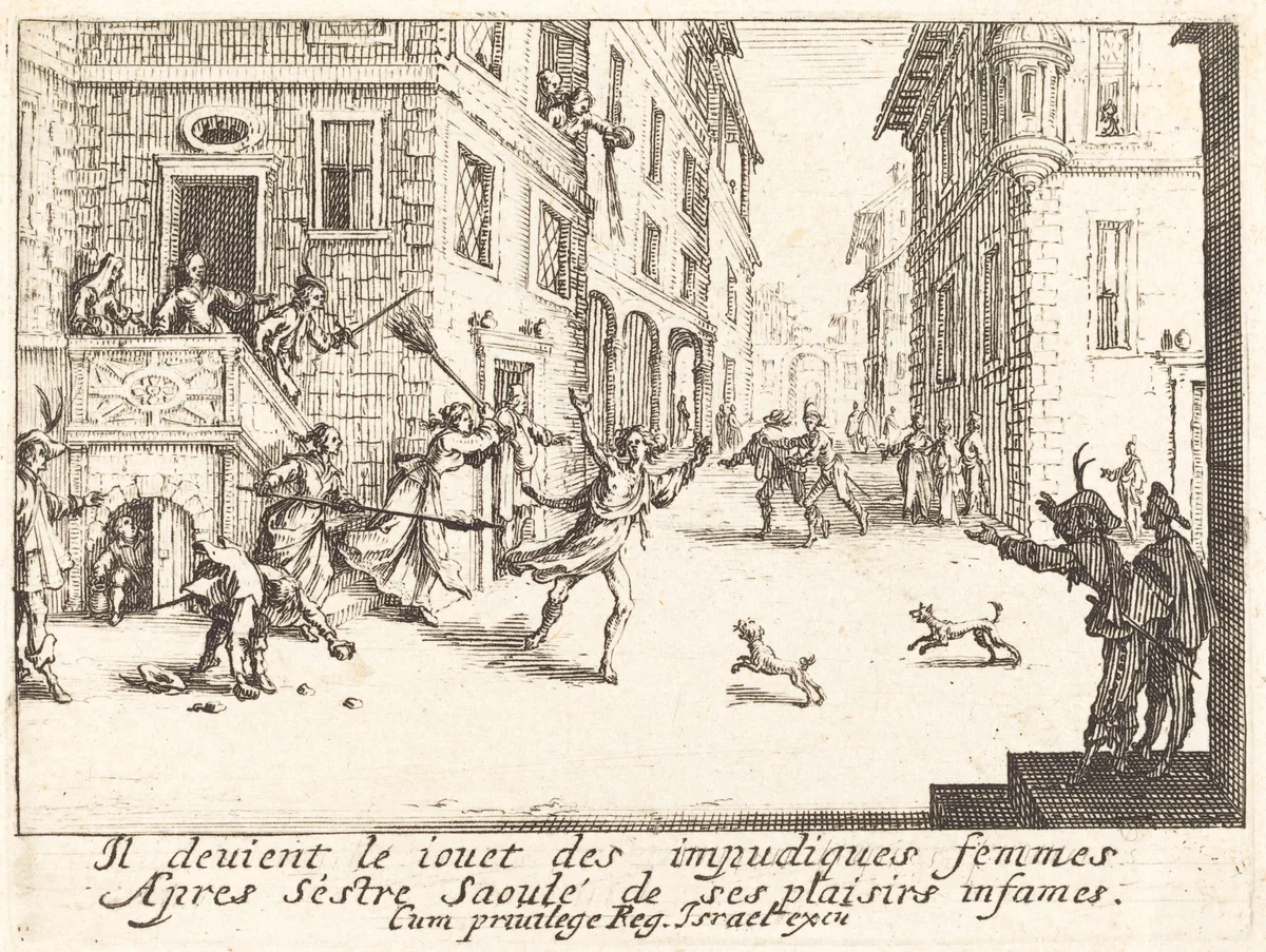 The Ruin by Jacques Callot, print, 1635