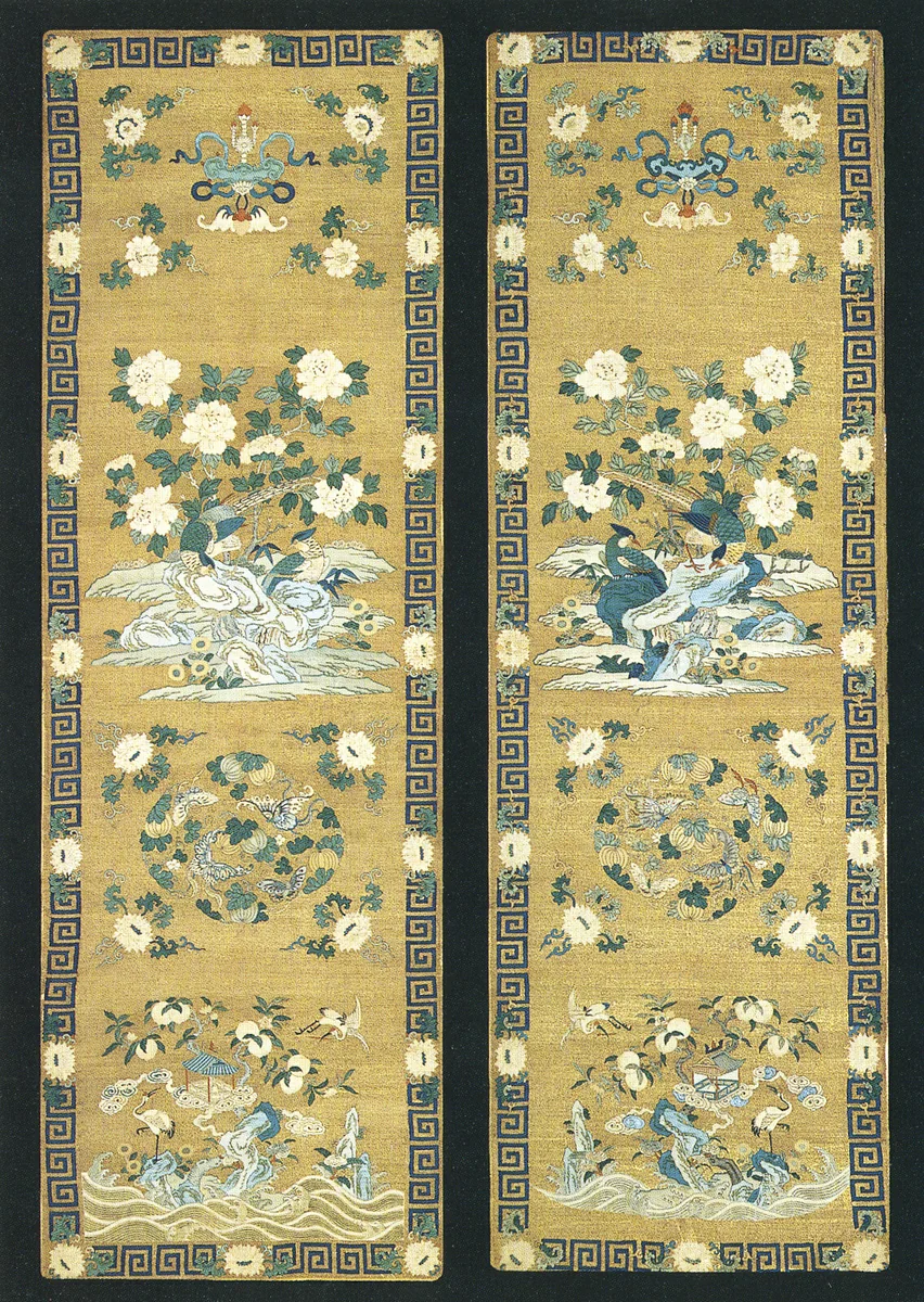 Pair of Chair Panels by China, textile, 1675-1725