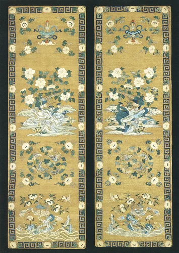 Pair of Chair Panels by China, textile, 1675-1725