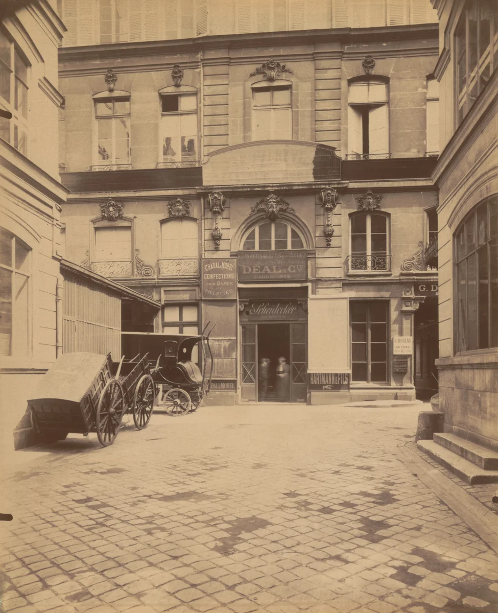 Ancien hôtel Masson de Meslay. 32 rue du Sentier by Eugène Atget, photograph, 1903