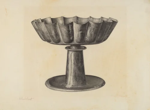Compote by Helen Hobart, index of american design, 1935-1942