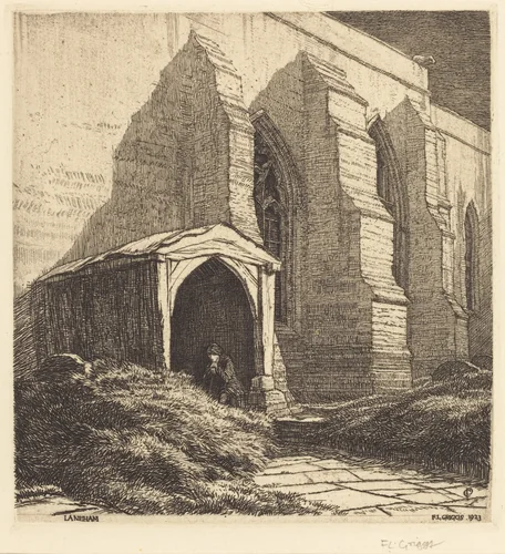 Laneham by F. L. Griggs, print, 1923