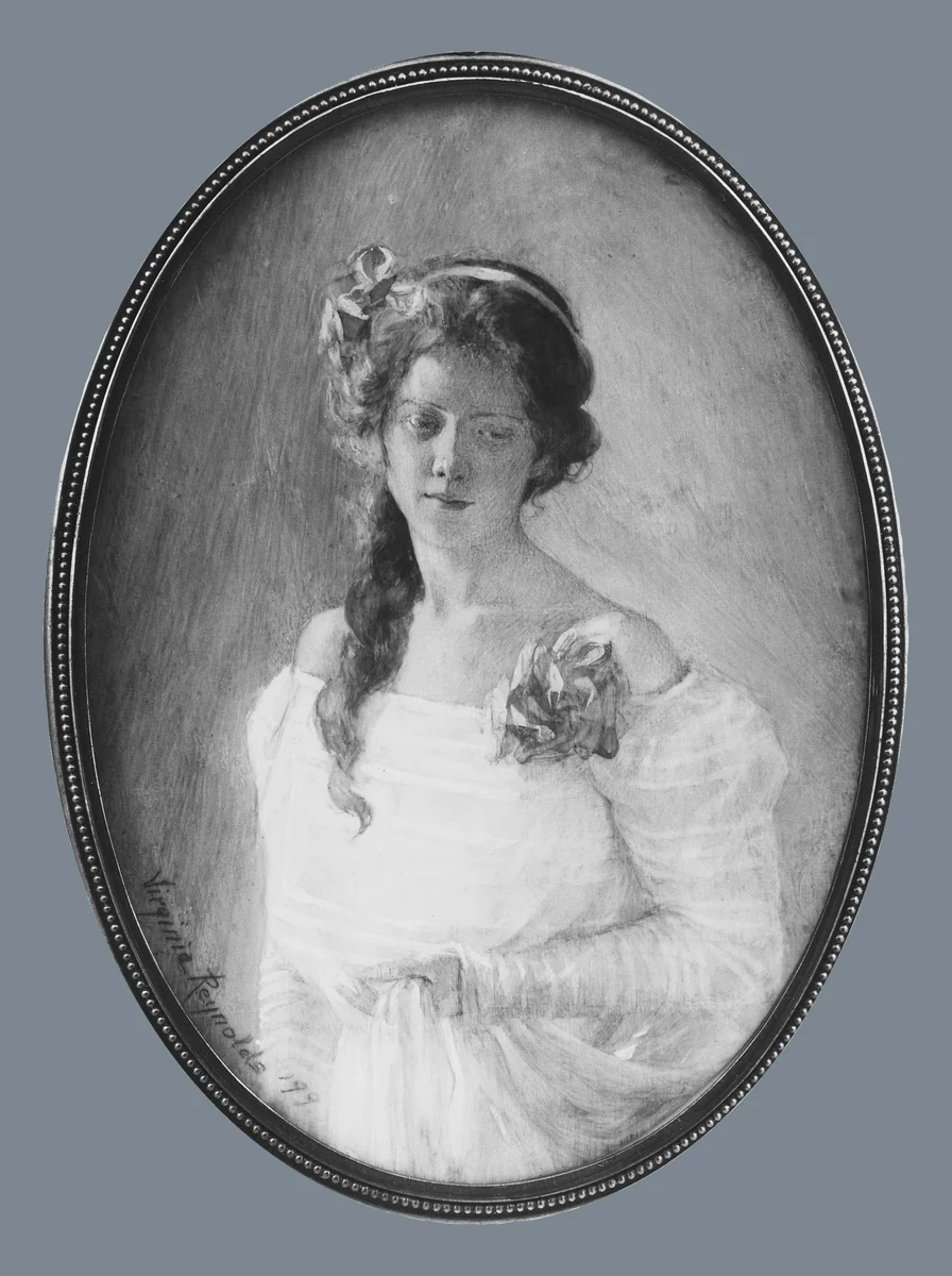 Bessie Moore by Virginia Reynolds, artwork, 1899