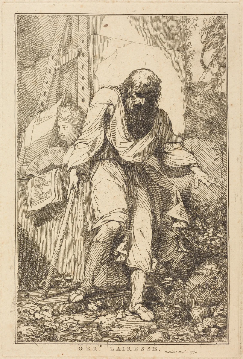 Gerard Lairesse by John Hamilton Mortimer, print, 1778