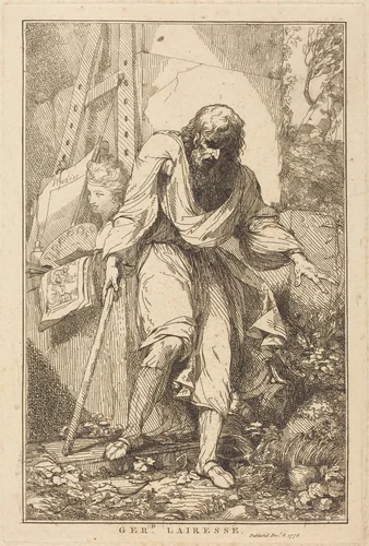Gerard Lairesse by John Hamilton Mortimer, print, 1778