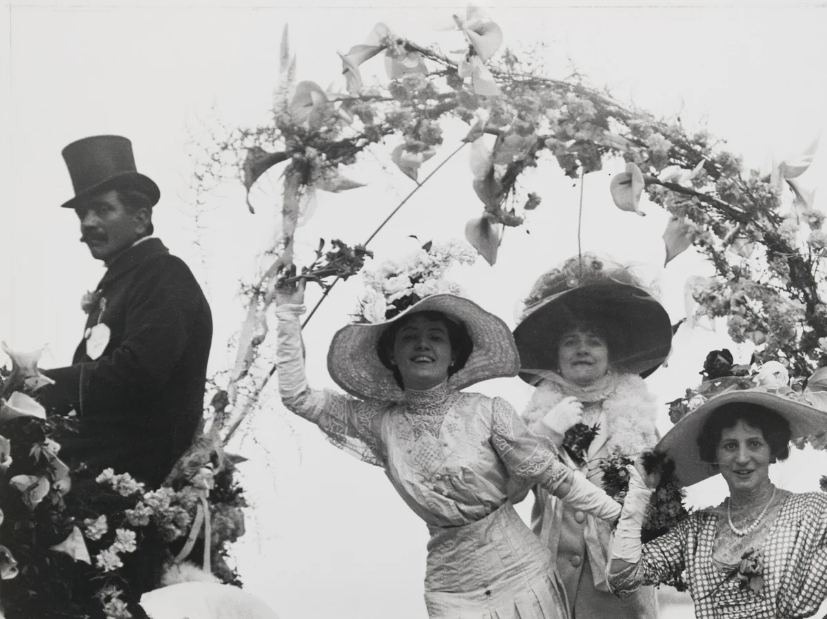 Bataille de Fleurs, Monaco by Unidentified Photographer, photograph, 1910