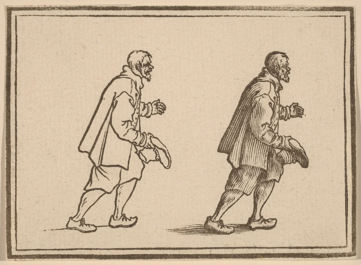 Peasant with Hat in Hand by Edouard Eckman
Jacques Callot, print, 1621