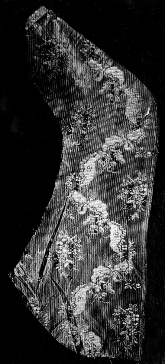 Fragment (Dress Fabric) by France, textile, 1701-1800