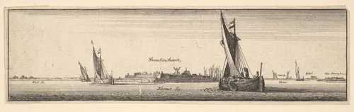 Schenkenschanz by Wenceslaus Hollar, print, 1642-1644