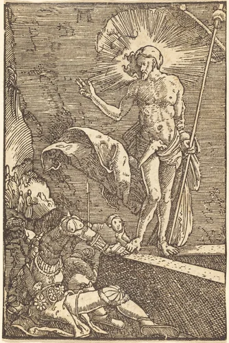 The Resurrection by Albrecht Altdorfer, print, 1513