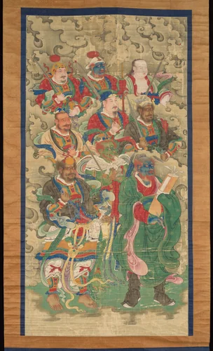 Nine Guardian Kings by Unidentified Artist, painting, 1368-1644