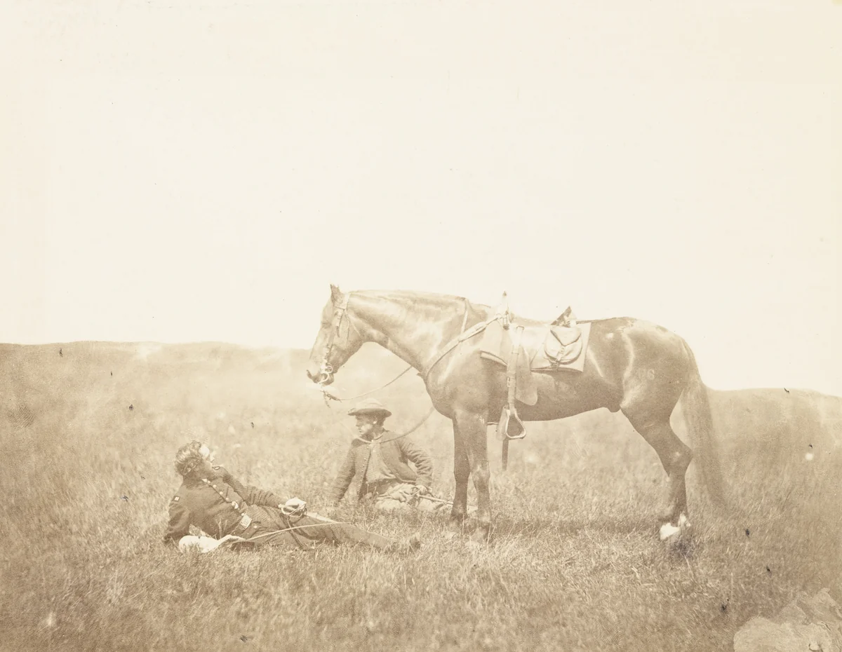 The Halt by Timothy O'Sullivan, Alexander Gardner, photograph, 1864