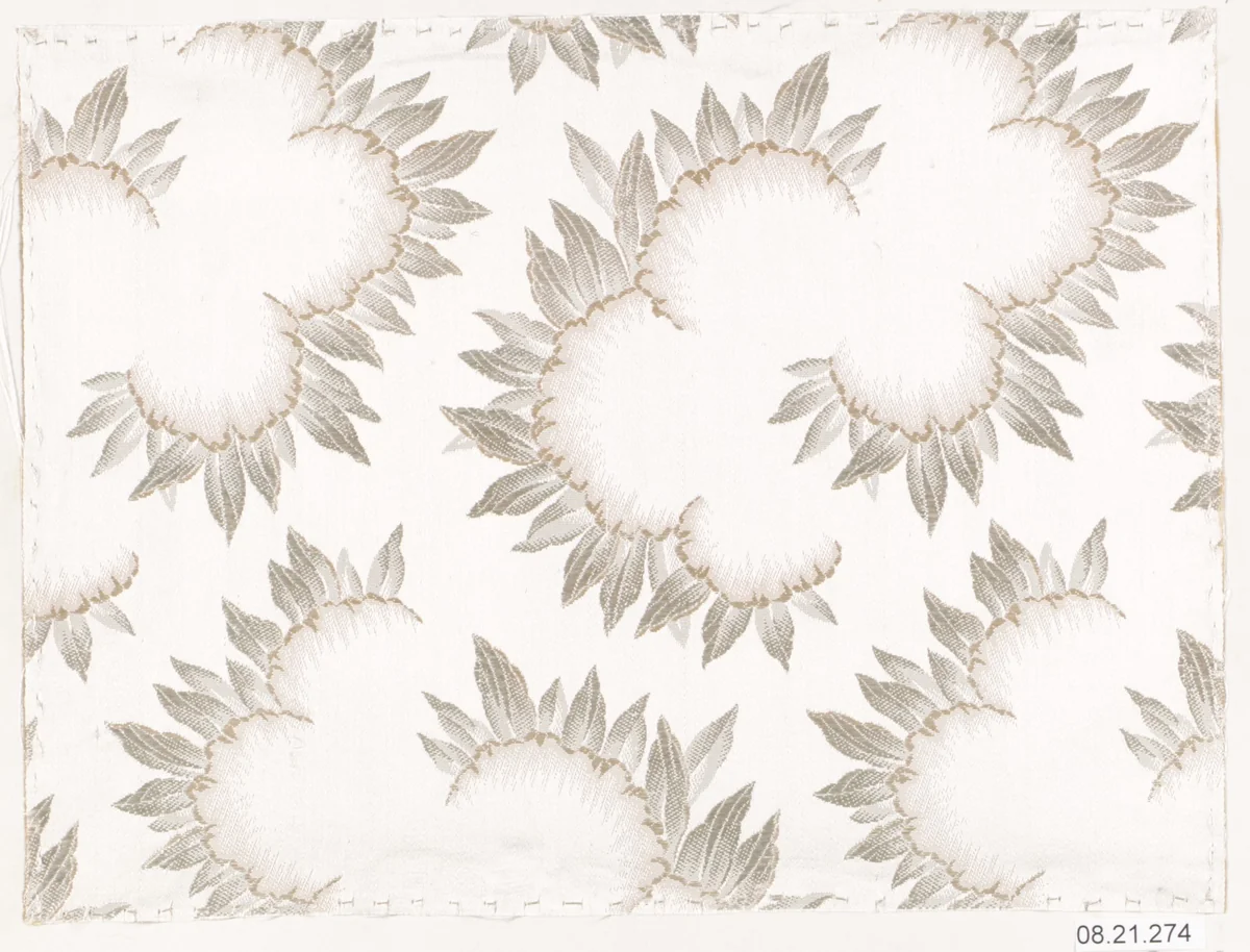 Textile sample by Unknown Designer, textile, 1900