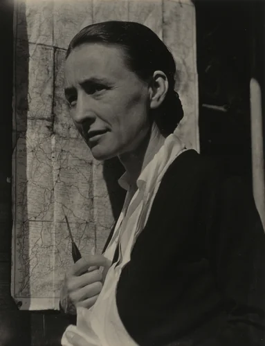 Georgia O'Keeffe by Alfred Stieglitz, photograph, 1929-1932