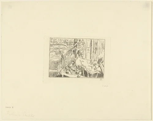 The Orchestra by Walter Richard Sickert, print, 1900