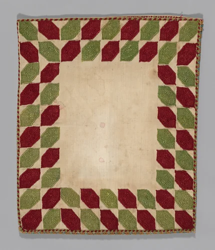 Cushion Cover by Greece, Dodecanese Islands, Rhodes, textile, 1601-1800
