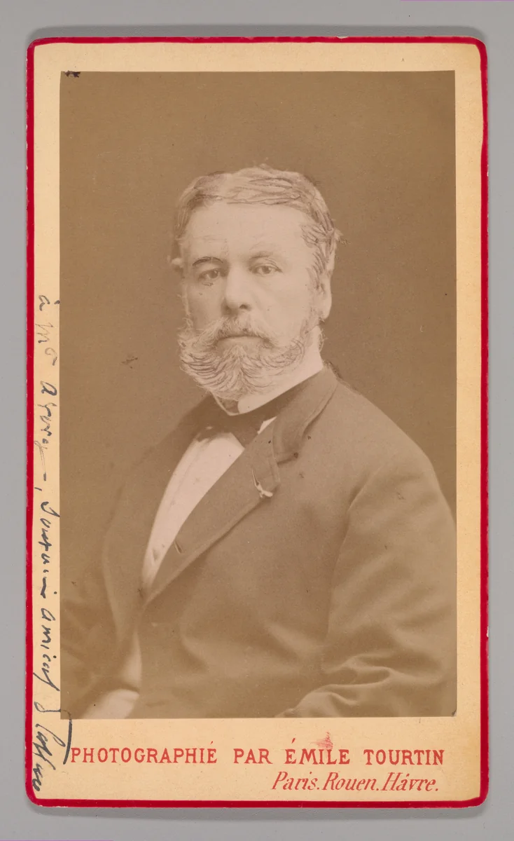 [Unknown Subject] by Emile Tourtin, photograph, 1860-1869