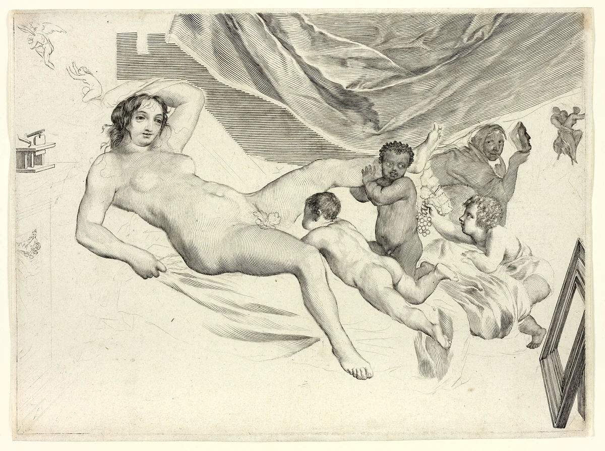 The Mousetrap by Claude Mellan, print, 1649-1659