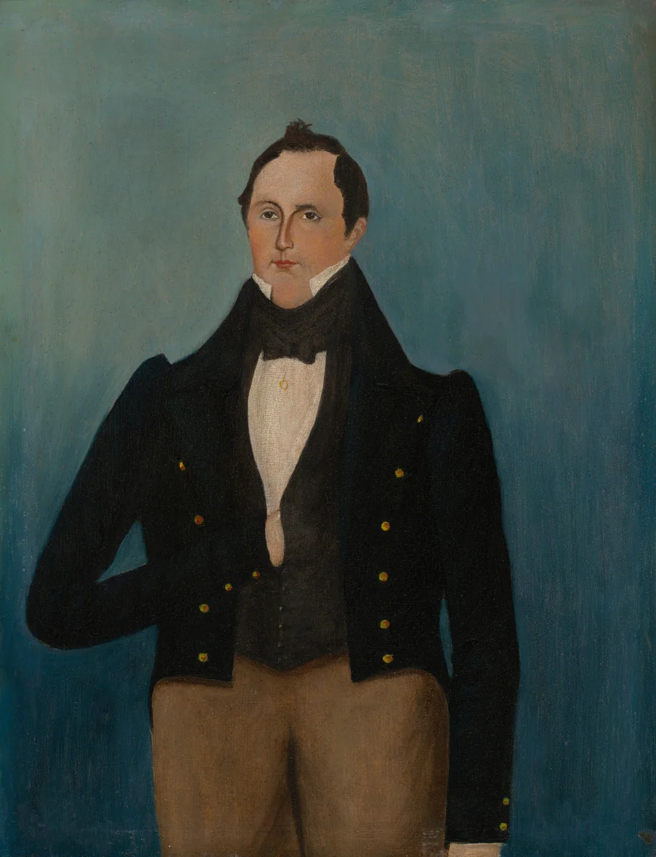 Anonymous Man by American 19th Century, painting, 1830