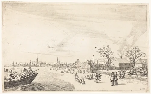 Winter by Conrad Meyer, print, 1649