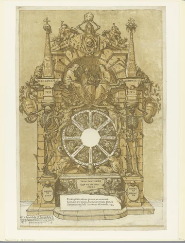Triomf van de Dood by Unknown, print, 1588