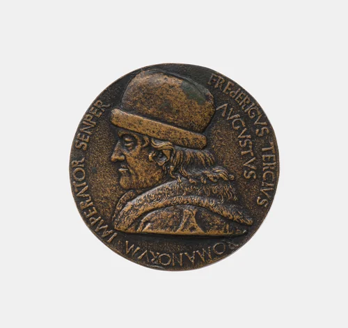 Frederick III by Bertoldo di Giovanni, metalwork, 1469