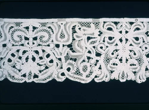 Flounce by Northern Italy, textile, 1701-1725