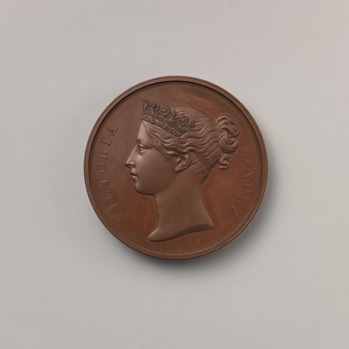 Fourth Form of the Afghanistan Medal, 1842 by William Wyon, metalwork, 1842