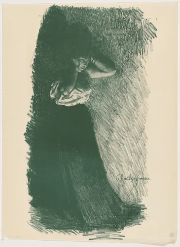 Etude by Georges Rochegrosse, print, 1895