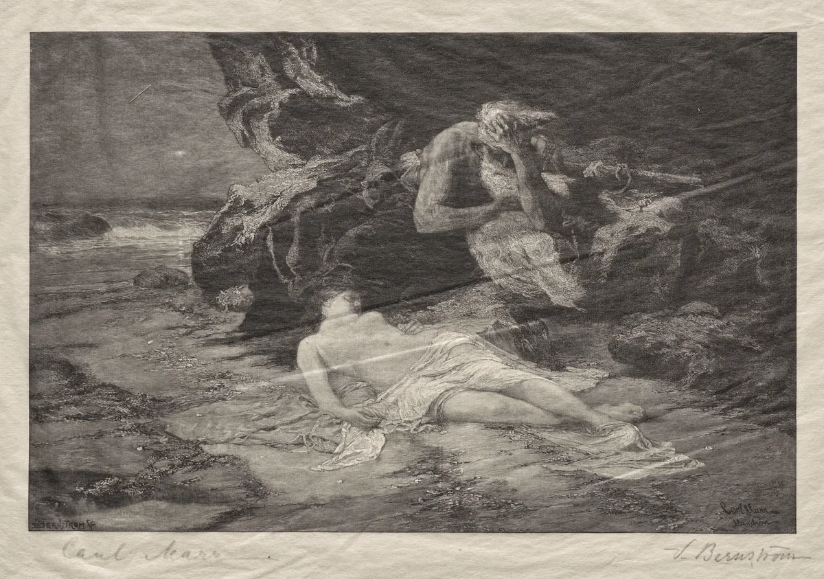 The Mystery of Life by Victor Bernstrom, print, 1887