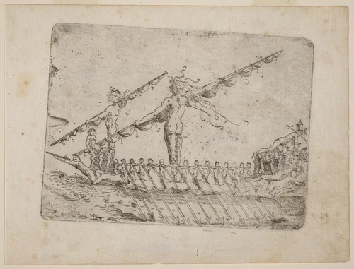 From "Bizzarie di varie Figure" by Giovanni Battista Bracelli, print, 1624