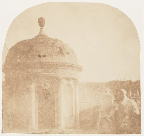 Edinburgh. Greyfriars' Churchyard by Hill and Adamson, photograph, 1843-1847