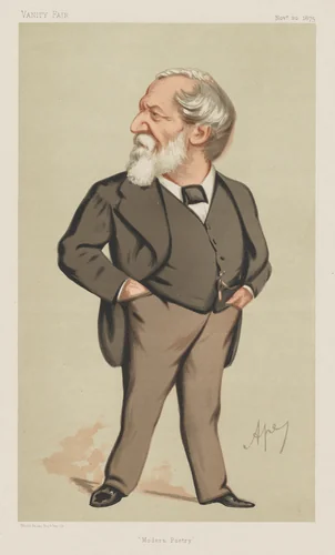 Vanity Fair: "Modern Poetry" by Carlo, print, 1875