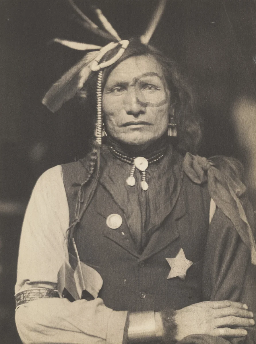 Iron White Man, Sioux by Gertrude Käsebier, photograph, 1899