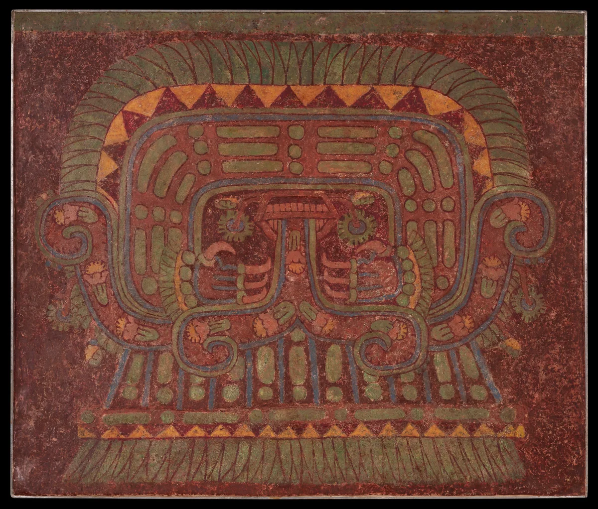 Mural by Teotihuacan artist(s), painting, 500-550