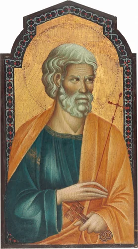 Saint Peter by Grifo di Tancredi, painting, 1310