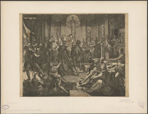 Huis van lichte zeden by Unknown, print, 1588