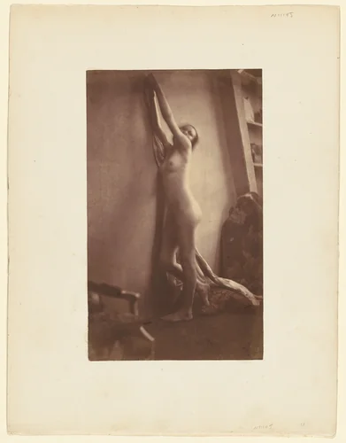 Nude by Frank Chauvassaigne, photograph, 1856