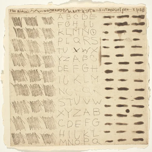 Introduction by Pat Steir, portfolio, 1976